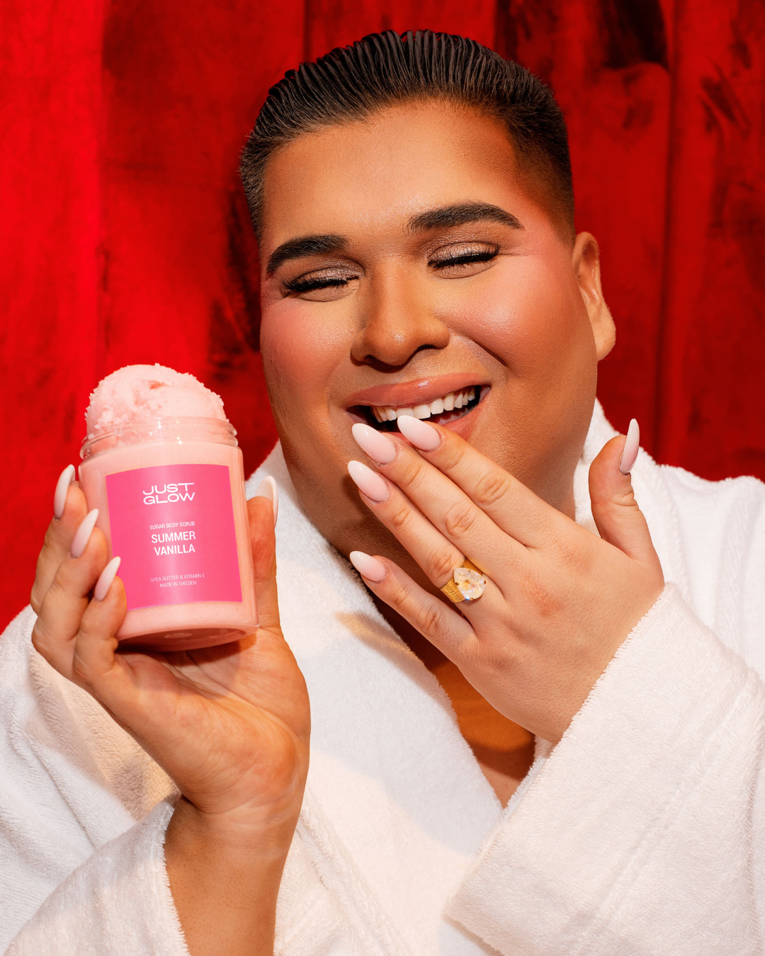 Summer Vanilla Sugar Body Scrub 300g