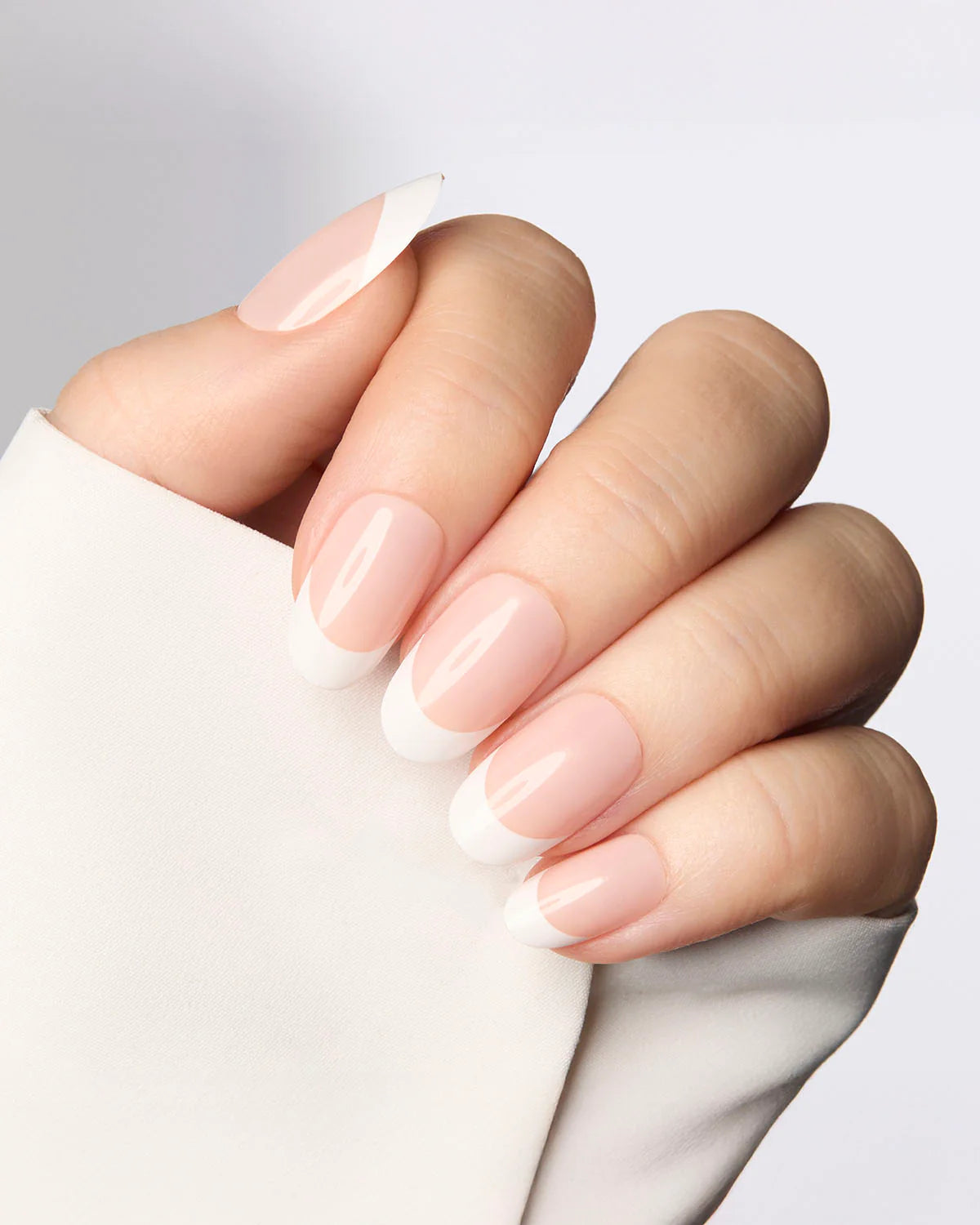 Switch Nails French Warm Oval